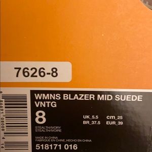 Nike (Vintage Blazer) women